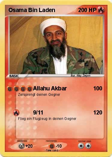 Pokemon Osama Bin Laden