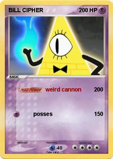 Pokemon BILL CIPHER
