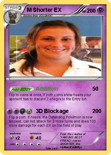 Pokemon M Shorter EX