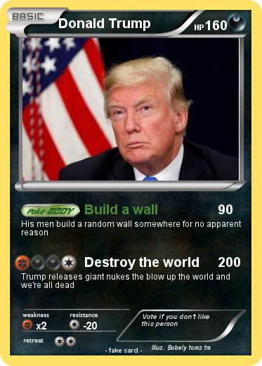 Pokemon Donald Trump