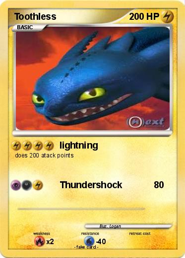 Pokemon Toothless