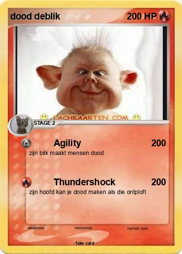 Pokemon dood deblik