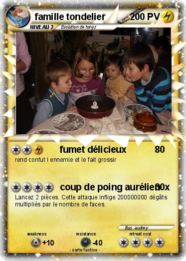 Pokemon famille tondelier