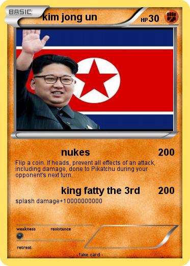 Pokemon kim jong un