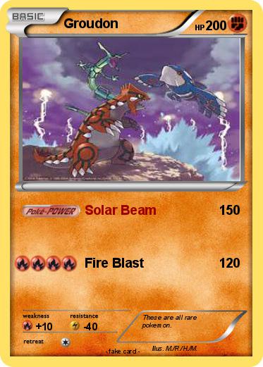 Pokemon Groudon