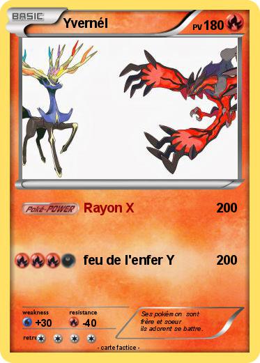 Pokemon Yvernél
