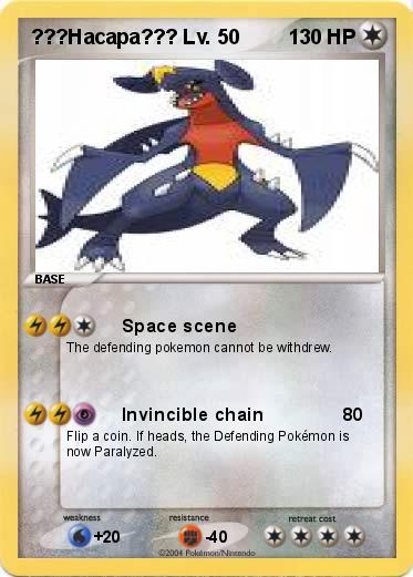 Pokemon ???Hacapa??? Lv. 50