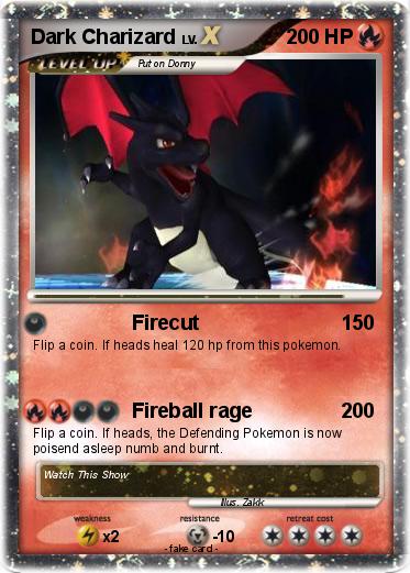 Pokemon Dark Charizard