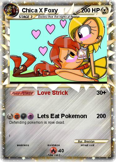 Pokemon Chica X Foxy