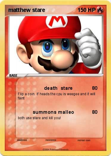 Pokemon matthew stare