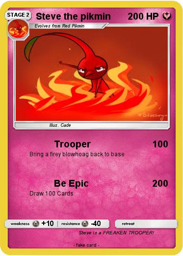 Pokemon Steve the pikmin