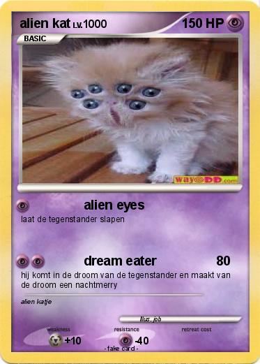 Pokemon alien kat