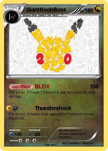 Pokemon GiantNoobBoss