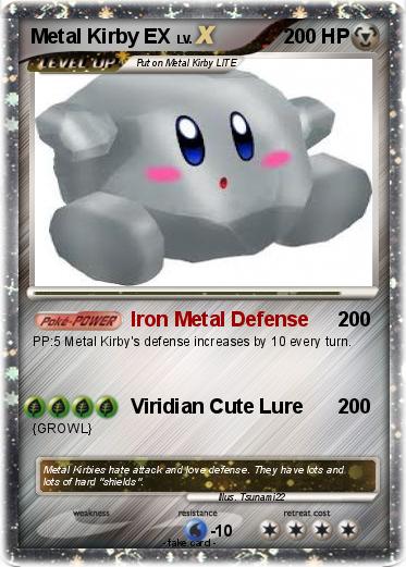 Pokemon Metal Kirby EX