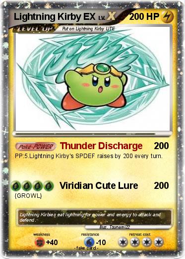 Pokemon Lightning Kirby EX