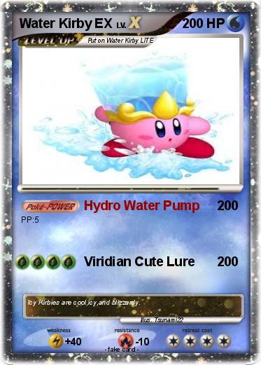 Pokemon Water Kirby EX