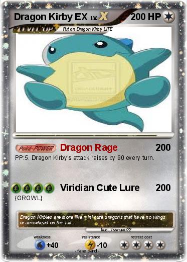 Pokemon Dragon Kirby EX