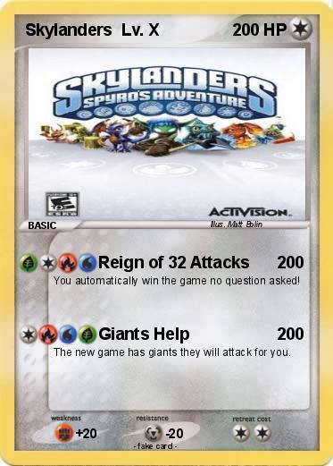 Pokemon Skylanders  Lv. X