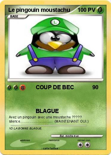 Pokemon Le pingouin moustachu