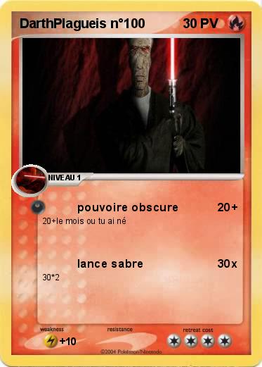 Pokemon DarthPlagueis n°100