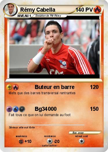 Pokemon Rémy Cabella