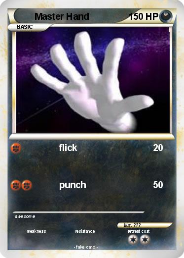 Pokemon Master Hand