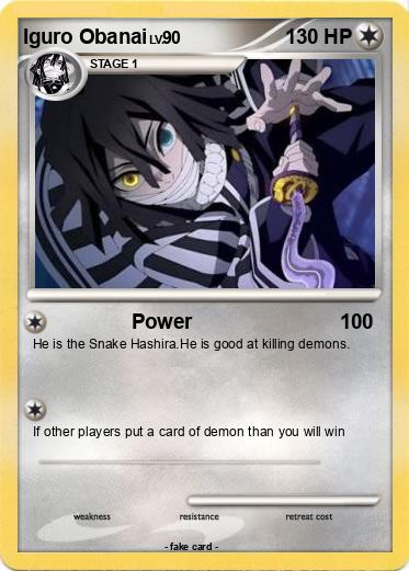 Pokemon Iguro Obanai