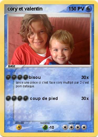 Pokemon cory et valentin