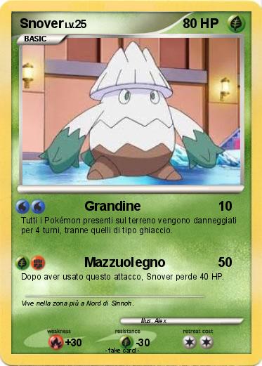 Pokemon Snover