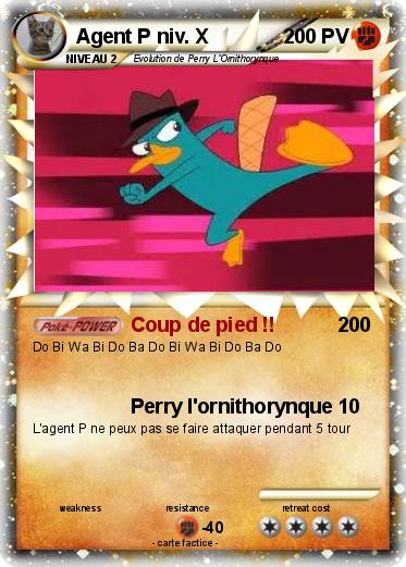 Pokemon Agent P niv. X
