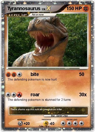 Pokemon Tyrannosaurus