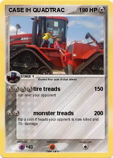 Pokemon CASE IH QUADTRAC