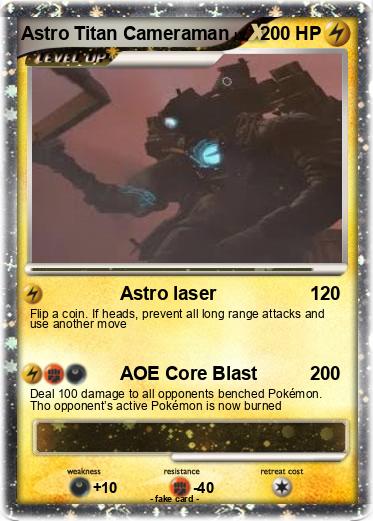 Pokemon Astro Titan Cameraman