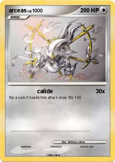 Pokemon arceas