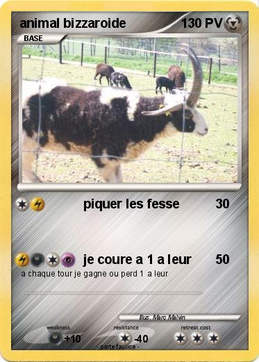 Pokemon animal bizzaroide