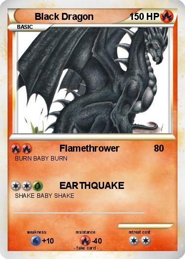 Pokemon Black Dragon