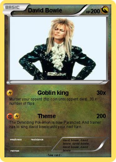 Pokemon David Bowie