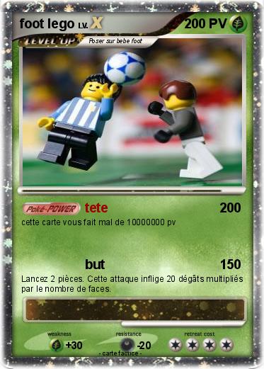 Pokemon foot lego