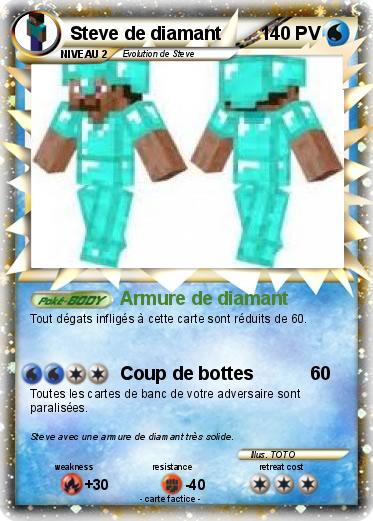 Pokemon Steve de diamant
