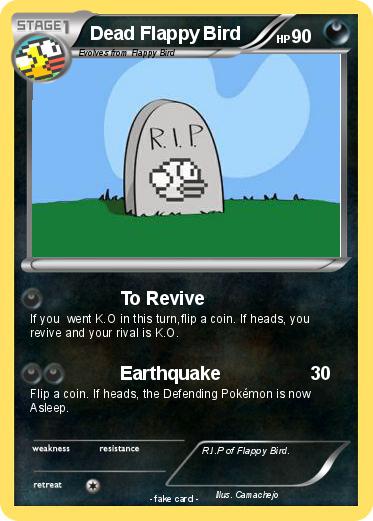 Pokemon Dead Flappy Bird