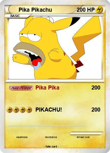 Pokemon Pika Pikachu