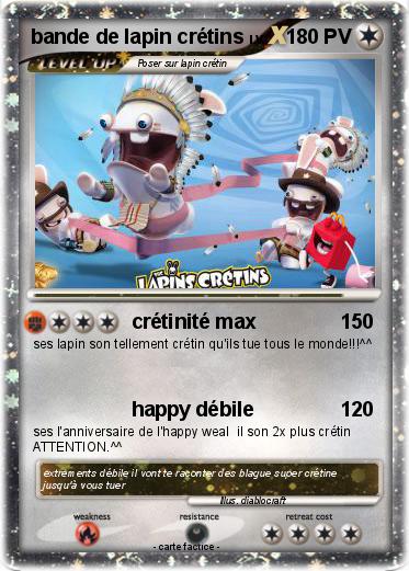 Pokemon bande de lapin crétins