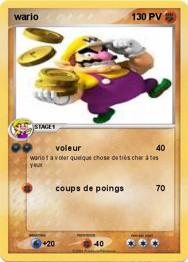 Pokemon wario
