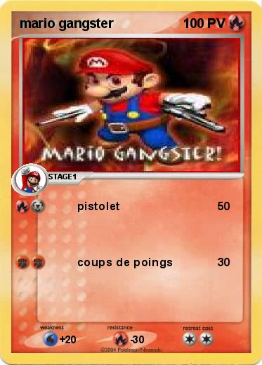 Pokemon mario gangster