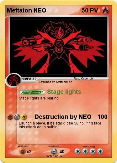 Pokemon Mettaton NEO