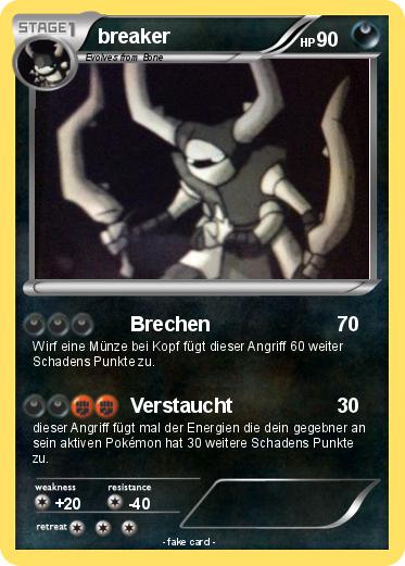 Pokemon breaker