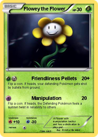 Pokemon Flowey the Flower