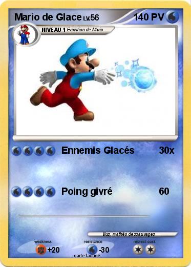 Pokemon Mario de Glace