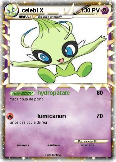 Pokemon celebi X