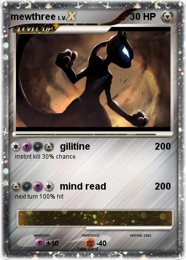 Pokemon mewthree